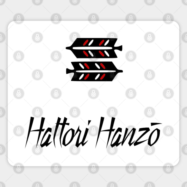 Hattori Hanzo Magnet by Rules of the mind